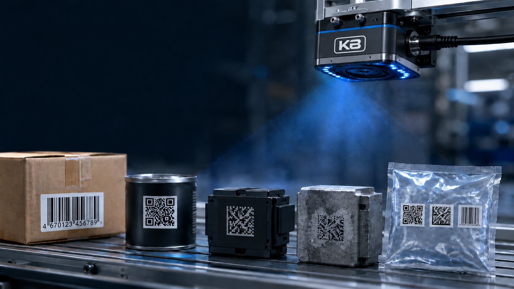 Интерфейс промышленной камеры для распознавания DataMatrix и QR-кодов