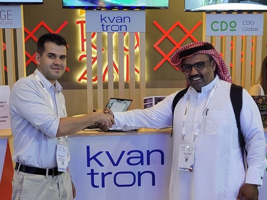 "Kvantron" took part in the IDEX-2023 exhibition in Dubai